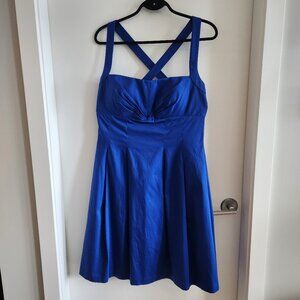 Elegant Calvin Klein Blue Dress